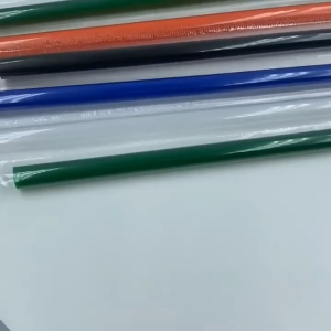 Disposable transparent eco-friendly individually packaged pointed hardened and thickened juice straws. 1 pack free shipping