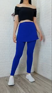 Rok Legging Celana Kantong Skirt Pants Olahraga Wanita Spandex Premium Fitness Badminton