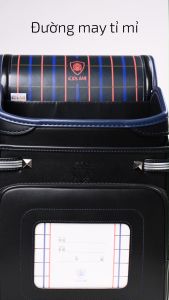 Cặp sách Balo chống gù Nhật Randoseru Kids Ami - Premier cho bé gái