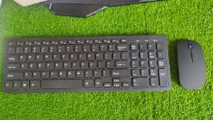 Combo phím và chuột KHÔNG DÂY wireless keyboard + mouse gkm520 chính hãng bảo hành 1 năm màu đen và trắng
