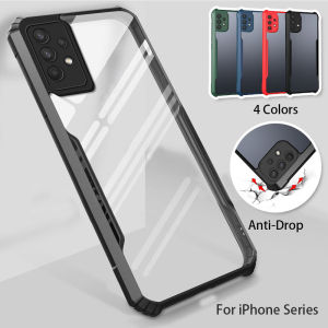 Case For Vivo Y36 Y28 Y27 Y27s 4G 5G VivoY36 VivoY27 VivoY27s 2023 Phone Casing Back Cover Clear View Transparent Acrylic Shockproof Bumper Soft TPU Edge All Include Anti Drop
