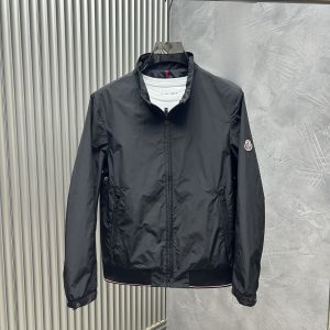 Áo Khoác Nam Thời Trang Mùa Xuân Thu Màu Trơn Cổ Đứng Dáng Ôm Vừa Vặn Có Thắt Lưng Áo Khoác Ngoài Thường Ngày Chống Gió