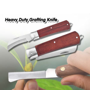 Foldable Grafting Pruning Knife Stainless Steel Garden Grafting Cutter For Plant Grafting