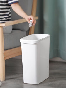 ถังขยะขนาดใหญ่แบบไม่มีฝา ถังขยะสำหรับห้องน้ำ ห้องนั่งเล่น ห้องนอน ห้องครัว ถังขยะแบบมีขอบดัน ถังขยะสำหรับใช้ในบ้าน สำหรับใช้ในออฟฟิศ