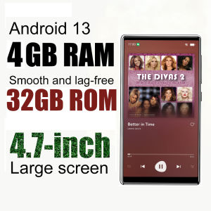 Máy Nghe Nhạc Famue BF66 5G WIFI MP3 128GB RAM 6GB + ROM 64GB Bluetooth 5.0 Chất Lượng Âm Thanh Lossless Android 13 Hỗ Trợ MP4 Tích Hợp Radio FM