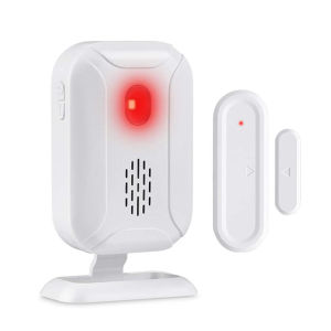 Hollarm Wireless Door Open Chime 36 Ringtones Shop Store Welcome Chime LED Flashing Light Door Window Alarm Bell