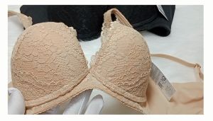 Áo ngực nữ mút dày vừa- ren toàn cúp sang trọng BON BON BV 35152- áo lót cúp 3/4