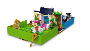 LEGO Disney Specials 43220 Peter Pan & Wendys Storybook Adventure Toy Set (111 Pieces) Balok Mainan Anak (5 Tahun+)
