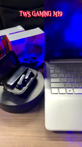 MS TWS M19 headset Bluetooth HIFI BASS waterproof Stereo music sport gaming earphone wireless with mic