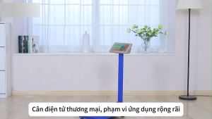 Cân bàn điện tử 100kg/150kg cân hàng nhanh màn hình LED rõ dễ sử dụng phù hợp bán hàng