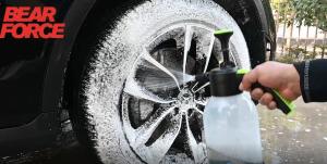 มือปั๊มโฟมพ่นมือแรงดันโฟมพ่น2ลิตรโฟมความดันปืนใหญ่หิมะโฟมหัวฉีดล้างรถทำความสะอาดหน้าต่างรถ