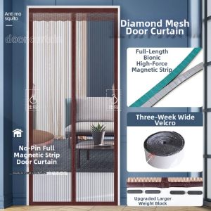 jeagutt | Mosquito and Fly Prevention Door Curtain Magnetic Strip