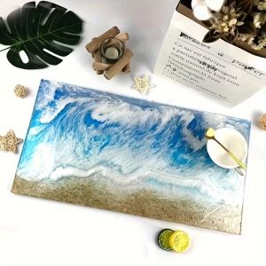 Khuôn Đúc Nhựa Silicon Hình Chữ Nhật Cỡ Lớn LEQU 1 Cái Dùng Làm Đồ Trang Trí Bàn Nghệ Thuật Tự Làm Kiến Trúc