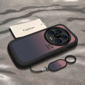 เคสโทรศัพท์ซิลิโคนนิ่มสำหรับ Xiaomi 13 Ultra รุ่นใหม่ ป้องกันการตกหล่น พร้อมสายรัด ดีไซน์ยิ้ม ดีไซน์เรียบง่าย สำหรับผู้ชายและผู้หญิง