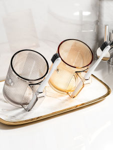 YQ Children Couple Toothbrush Cup Storage Holder Luxury Dental Care Bathroom Accessories Toothpaste Toothbrush Organizer Cup