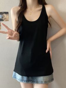 Modale Strapless Tank Top Women Summer New Large Size Loose Sports Outdoor Indoor Match Base Sleeveless Shirt Fashion Versatile