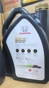 HONDA SP 0W20 (4L) Gold Fully Synthetic Engine Oil 08234-P99-A4PMD GOLD SP IMPORT THAI จากประเทศไทย