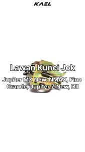 Lawan Kunci Jok Dalam Jupiter MX Z Burhan Robot New 115 135 & X-Ride & Xeon RC GT & Free Go & NMAX 150 155 & Fino Grande 125 & Mio M3 Fino Z S & Soul GT Engsel Dudukan