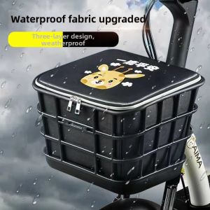 FEIZHUXIANSEN | Waterproof Electric Bike Front Basket