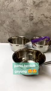 Panci Gagang Warna-warni: Panci Mie Stainless, Panci Sup Kuah & Panci Susu