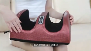 Foot Massager Machine Feet Massage Kneading Heating Massager Electric Roller Foot Massager Leg Massager Hot Compress Calf Masssager Feet Kneading Musle Relax Foot Massage Machine