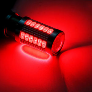 2pcs 1156 BA15S P21W BAU15S PY21W 7440 W21W P21/5W 1157 BAY15D 7443 3157 LED Bulbs 33smd Lamp Reverse Turn Signal Light