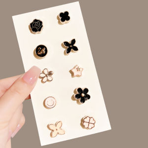 Neckline Fashion Tape Button Hidden Hook Sewing Free Handy Gadget Invisible Brooch Female Pin Fixed Clothes Corsage Chest Safety Pin