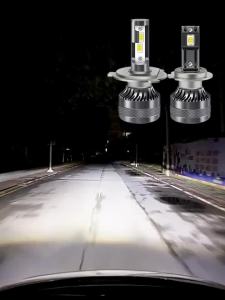 ZTZPIE Pure White 6000K 380W 180000LM H7 H4 H11 9005HB3 9006 HB4 H1 CSP 3570 EMC Canbus Led Headlight Bulb Car Fog Light