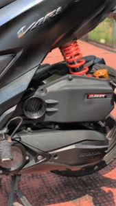 COVER TUTUP FILTER SLIM VARIO 125 150 ABS CBS ISS KZR 2012-2025 CORONG UDARA V125 V150 VELOSCOPE