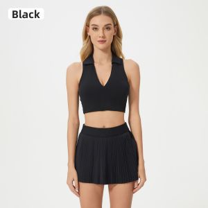 QYUED | Anti-Shake Gathered Sport Bra Set