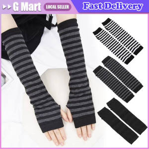 Knitted Woolen Arm Sleeve Fine Long Knitted Fingerless Gloves Warm Riding Soft Female Gloves Autumn Winter Women Arm Warmers