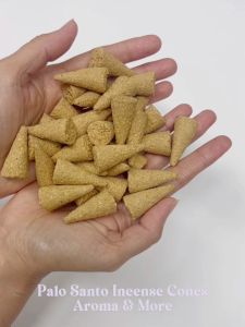 Aroma&More ธูปหอมพาโล ซานโต จากเปรู Palo santo Incense Cones กลิ่นหอมนุ่มกลิ่นหวานอบอุ่น สงบ ปลดปล่อยและผ่อนคลาย จุดชำระล้างพลังงานลบ 10/20 ชิ้น