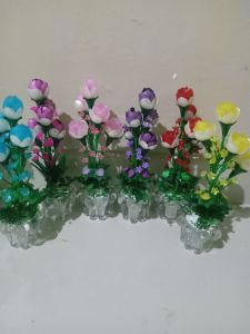 tulip kombinasi silver