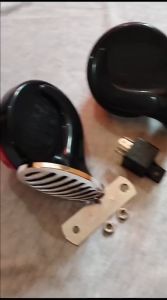 PROMO 2PC Klakson Keong 12 Volt Suara Kencang Nyaring double waterproof anti air Aksesoris Motor mobil 12 v Universal Untuk Motor dan Mobil free relay