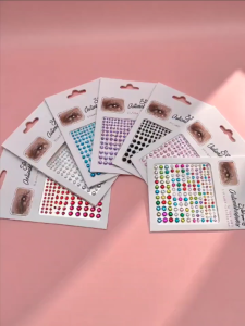 Self-Adhesive Pearl & Rhinestone Face Jewels Sticker 3D Crystal Gem Body Eye Makeup Stickers Nail Art DIY Decoration