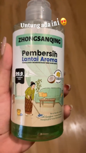 ZHONGSANQING Cairan Pembersih Lantai Anti Kuman Dengan Aroma Wangi Lantai Anti Lengket
