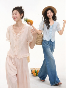 HTMEME | Áo Sơ Mi Ngắn Tay Kiểu Dáng Thời Trang Giúp Gầy