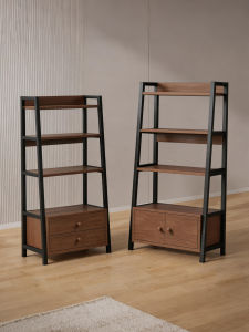Multi-tiered Home Storage Shelf Bookshelf