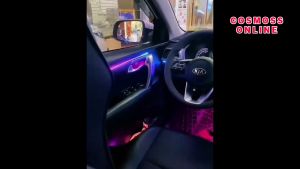 Newest USB Hiden Acrylic Car Ambient Light Interior Atmosphere Styling Guide Thin Strip Lamp Car Modification Accessories 12V