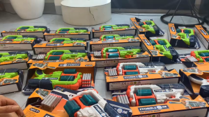 Đồ Chơi Bắn Đạn Xốp Mềm – Súng đồ chơi phóng viên xốp mềm  Chế Độ Cơ Kéo Tay Dành Cho Trẻ Em Toy