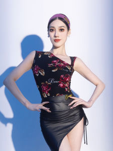 conny | Strapless Sleeveless Latin Dance Top