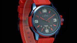 Jam Tangan Original Pria Naviforce 9215 Analog Karet Rubber