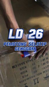 Tape Dispenser Alat Potong Lakban Tape Cutter Pemotong Perekat Packing Bahan Plastik Terbaru -LD-26