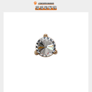 Crocs Accessory Metal Shoe Buckle Hole Decorative Shoe Clip High-End Feelings Original Color Tribe Baroque Style Spring 2023