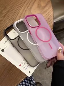Candy Color Translucent Frosting Magnetic Case for Google Pixel 10 9 8 Pro XL 9A 8A Shockproof Wireless Charging Protector Cover