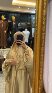 ABAYA SALMA - MUKENAH RAUDHAH PERLENGKAPAN SHOLAT ARMANI SILK
