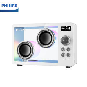 Philips | Philips TAS2600 Home Desktop Smart Transparent Speaker Wireless Bluetooth Bedhead Alarm Clock 1800mAh W/ Atmosphere Color Light