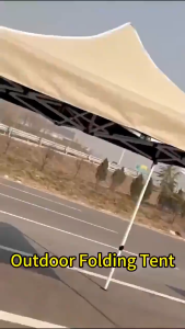 10x10 Ft KHEMAH CANOPY CAMPING TENT Night Market Folding Canopy Full Set Full Iron Frame Night Market Trade