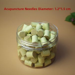 Mini Fine Moxa Stick Facial Acupoint Warm Needle Moxibustion 1.2cm Eye Nose Face Massage Thermal Steaming Adjuster Accessories