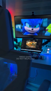 EXPOSE Gaming Monitor for PC 27 Inch 165Hz 1ms 1K FHD IPS Frameless Curved Design with a speaker Laptop Home